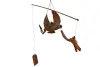  Product image 2 of the product “Bamboo wind chime with a dragon. The length is 30 cm. Natural ”